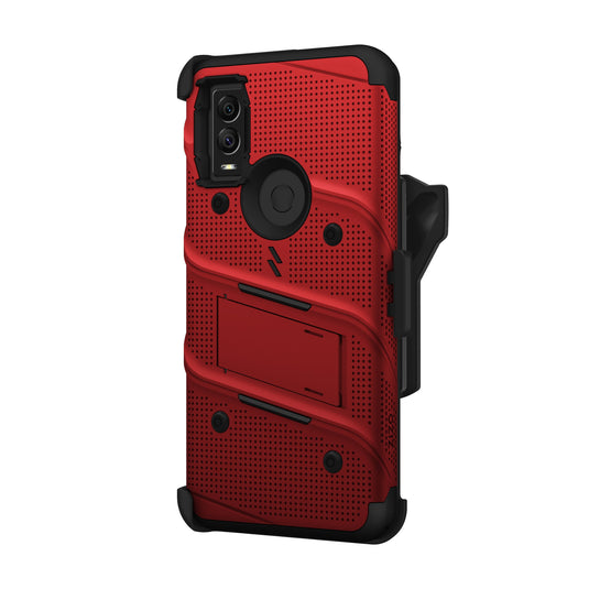 ZIZO BOLT Bundle Cricket Innovate E 5G Case - Red