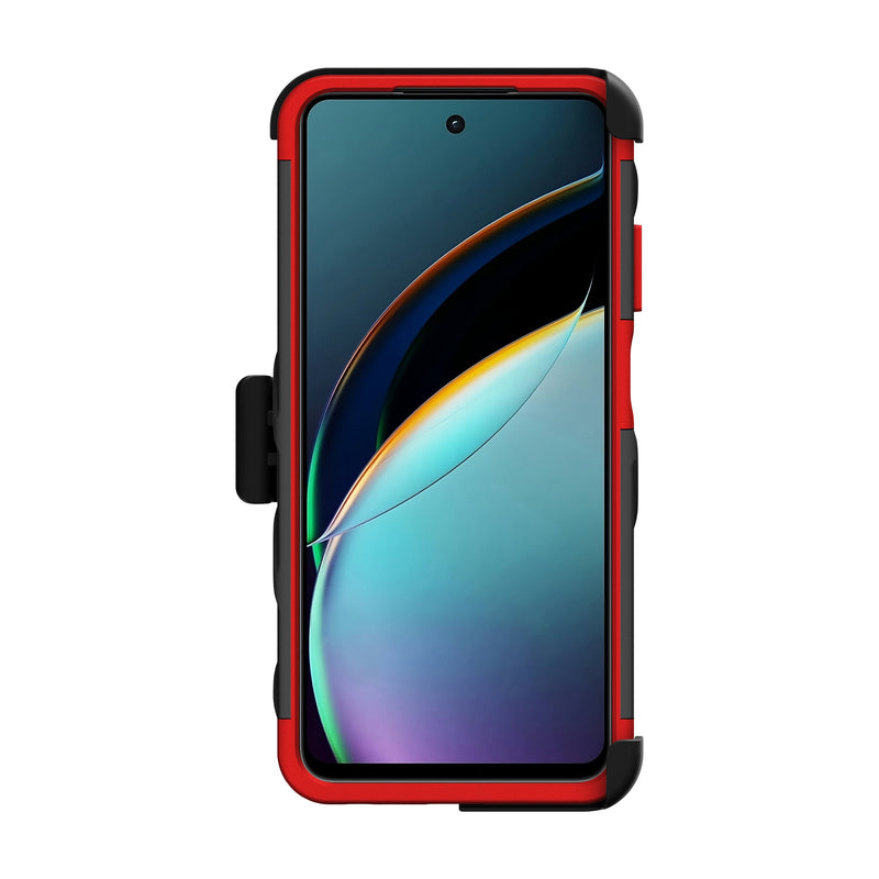 Load image into Gallery viewer, ZIZO BOLT Bundle moto g 5G (2024) Case - Black / Red
