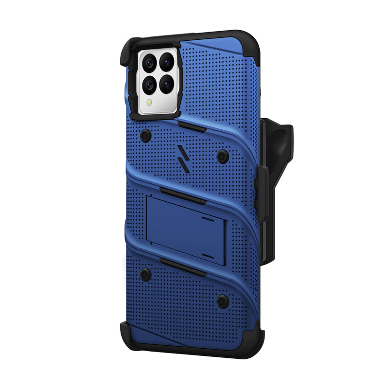 Load image into Gallery viewer, ZIZO BOLT Bundle T-Mobile REVVL 6 Pro 5G Case - Blue
