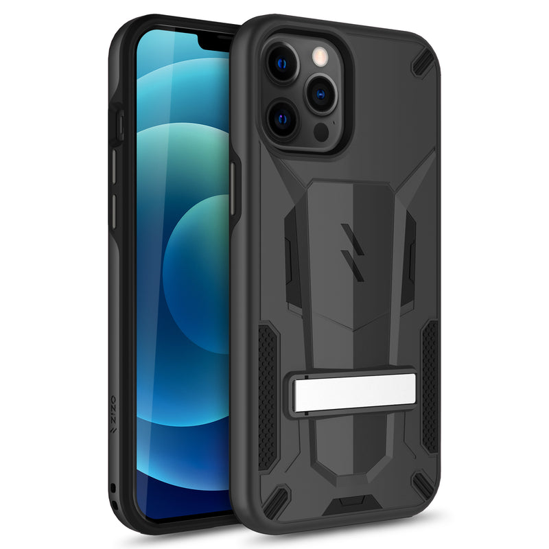 Load image into Gallery viewer, ZIZO TRANSFORM Series iPhone 12 / iPhone 12 Pro Case - Black
