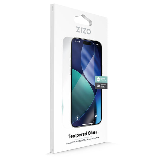 ZIZO TEMPERED GLASS Screen Protector for iPhone 17 Pro Max - Clear