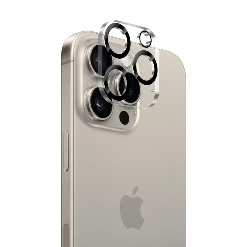 Load image into Gallery viewer, ZIZO LensTek iPhone 16 Pro Camera Lens Protector (2 Pack) - Black
