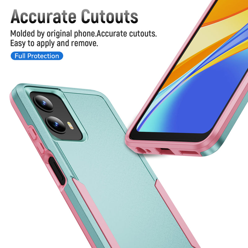 Load image into Gallery viewer, CLICK Impact Series moto g 5G (2024) Case - Aqua Pink
