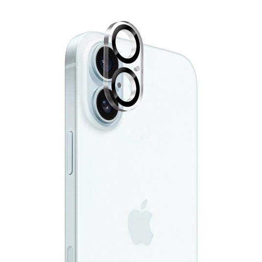ZIZO LensTek iPhone 16 Camera Lens Protector (2 Pack) - Black