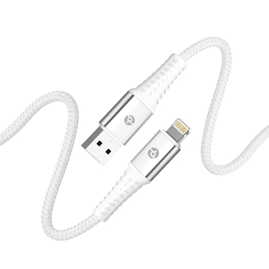 PowerLab 6ft USB-A to Lightning Data Cable - White