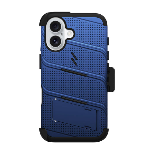 ZIZO BOLT Bundle iPhone 16 Case - Blue