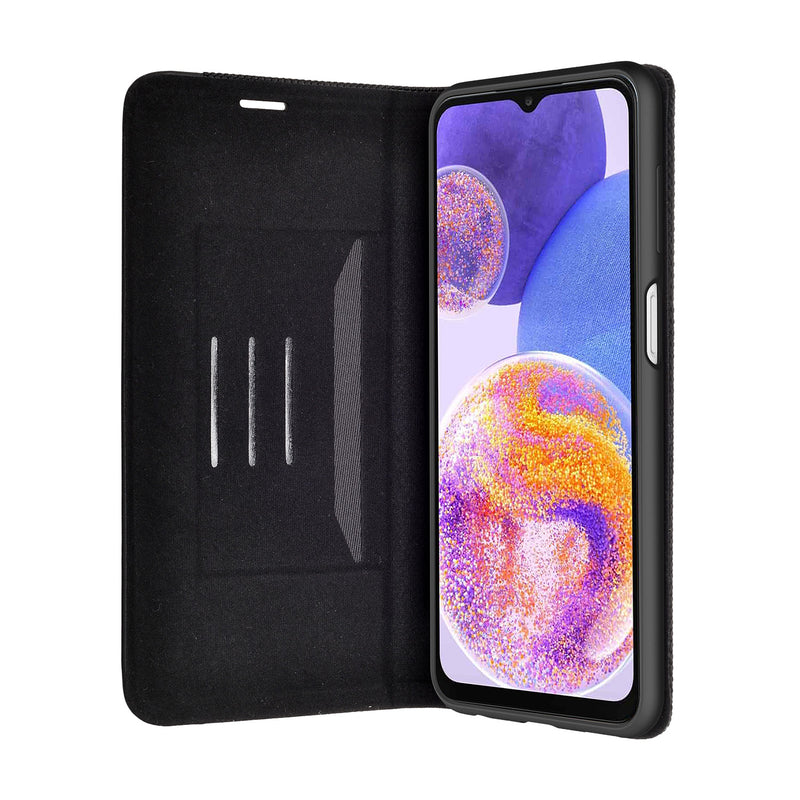 Load image into Gallery viewer, PureGear WALLET Series Galaxy A23 5G Case - Black
