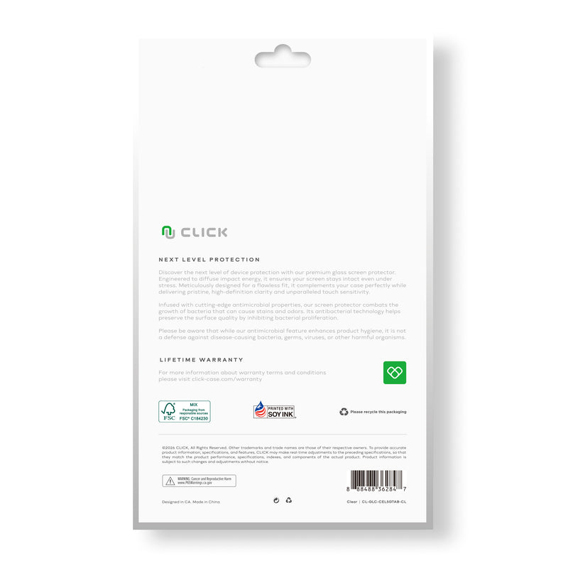 Load image into Gallery viewer, CLICK Screen Protector for Celero5G TAB - Clear
