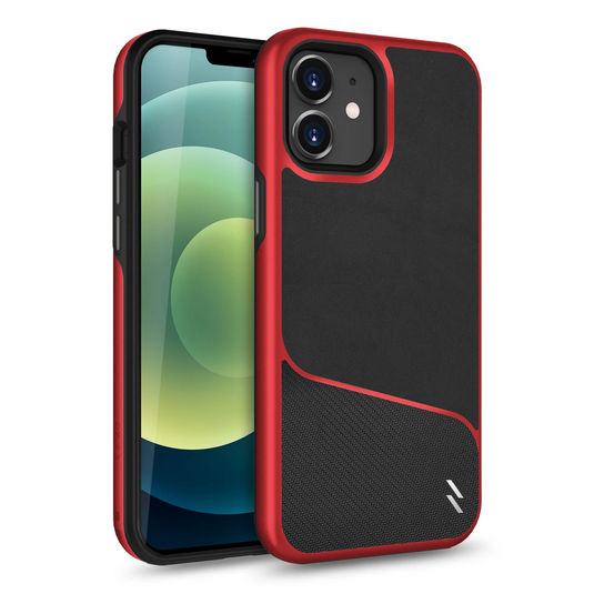 ZIZO DIVISION Series iPhone 12 Mini Case - Black & Red