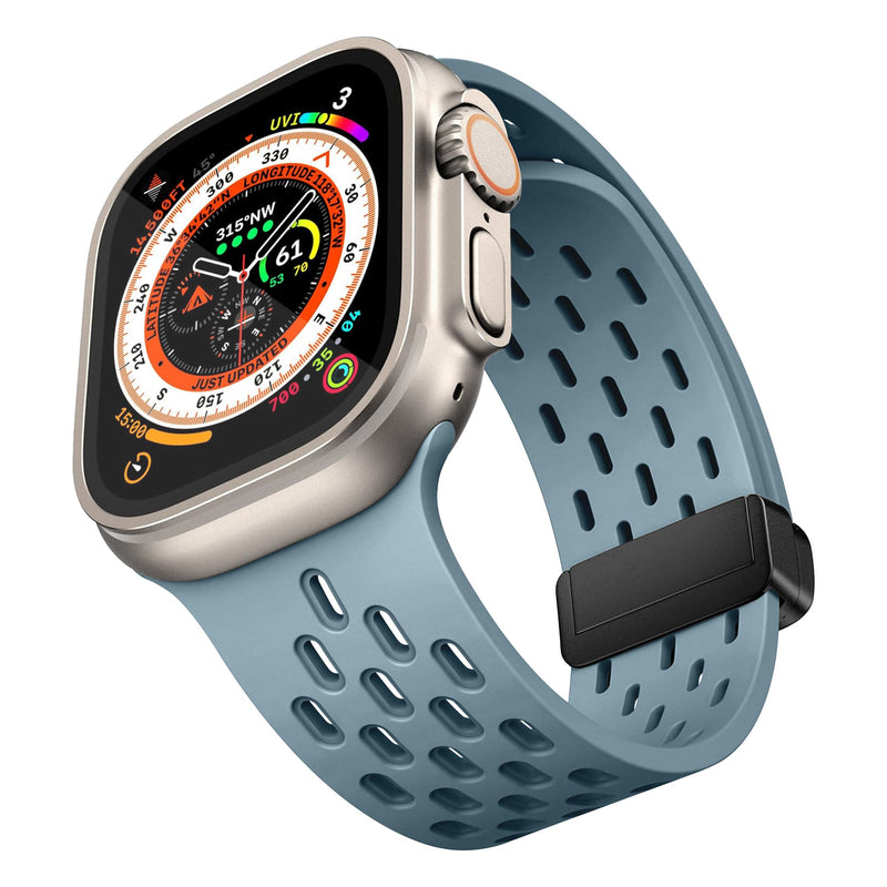 Load image into Gallery viewer, Nimbus9 FlexFit Sport Band for Apple Watch 44/45/46/49mm - Midnight Blue
