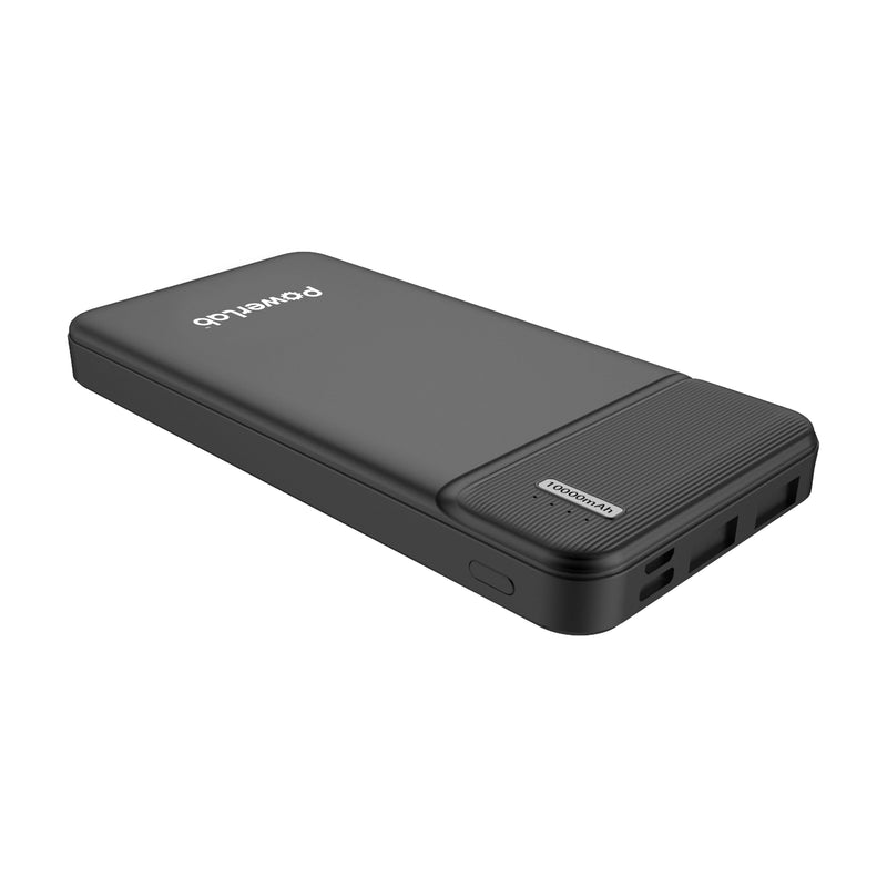 Load image into Gallery viewer, PowerLab 10000 mAh Power Delivery Power Bank with Lifetime Warranty - Black
