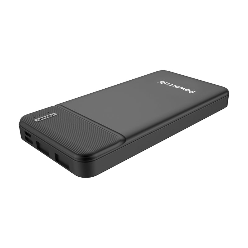 Load image into Gallery viewer, PowerLab 10000 mAh Power Delivery Power Bank with Lifetime Warranty - Black
