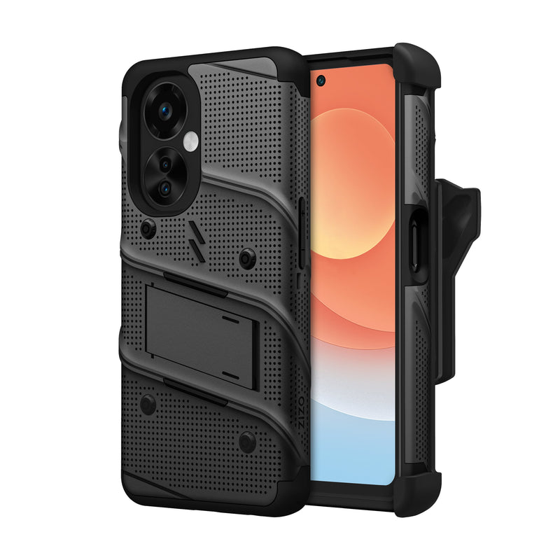 Load image into Gallery viewer, ZIZO BOLT Bundle OnePlus Condor Case - Black
