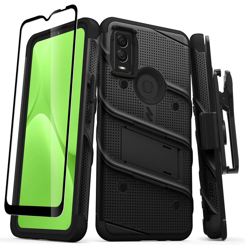 Load image into Gallery viewer, ZIZO BOLT Bundle Cricket Innovate E 5G Case - Black
