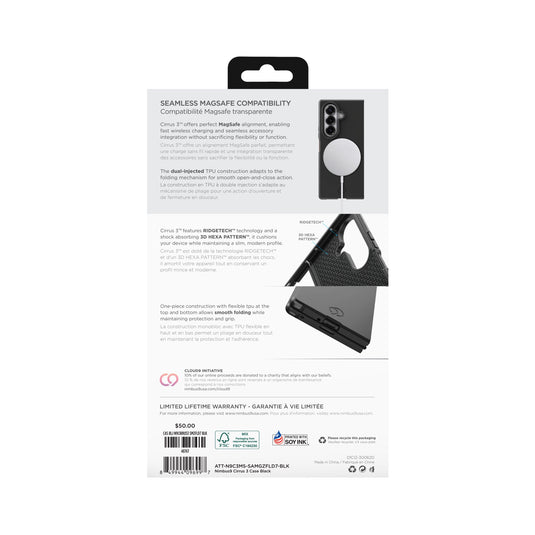 Nimbus9 Cirrus 3 MagSafe Case for Galaxy Z Fold 7 - Black