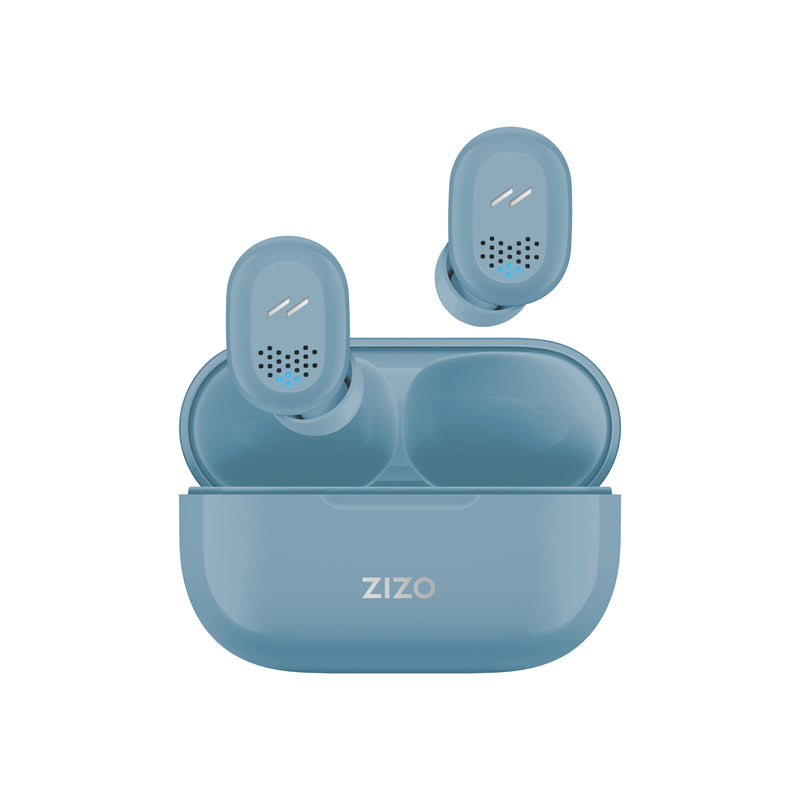 Load image into Gallery viewer, ZIZO PULSE Z2 True Wireless Earbuds with Charging Case - Powder Blue
