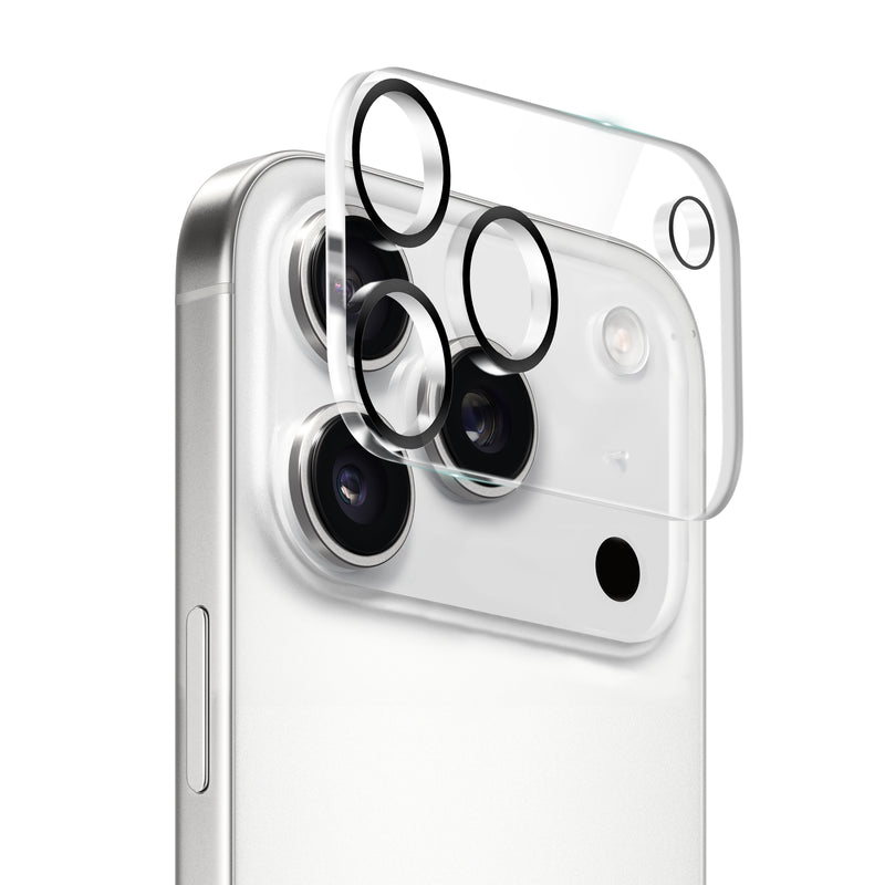 Load image into Gallery viewer, ZIZO LensTek iPhone 17 Pro Max Camera Lens Protector (2 Pack) - Black
