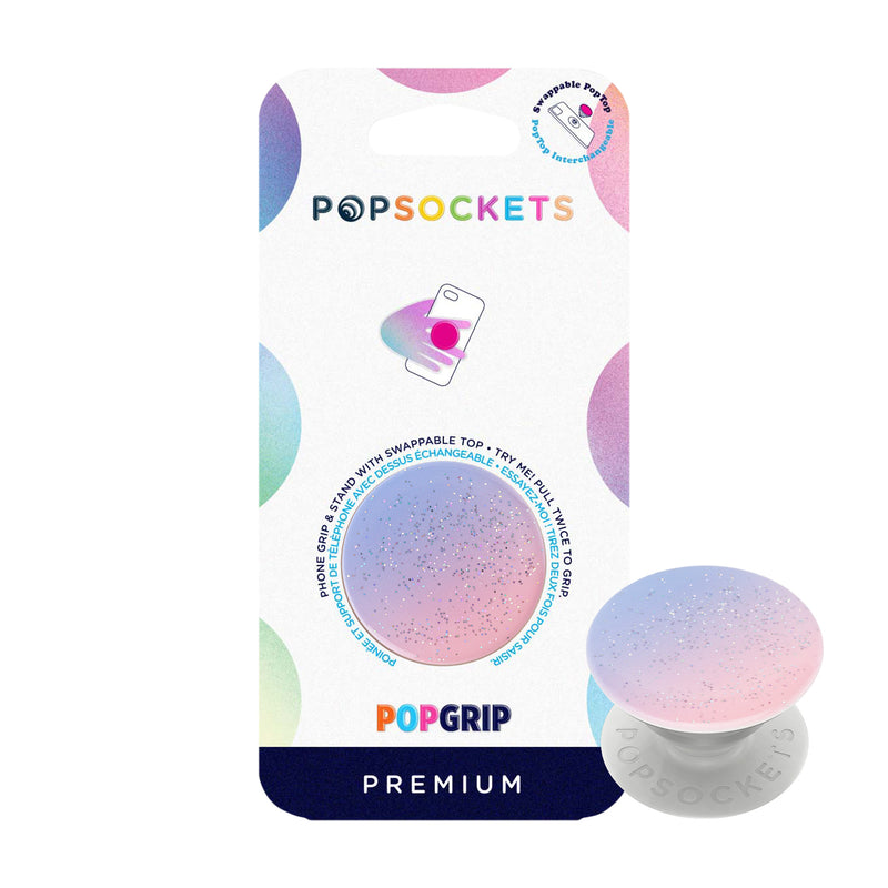 Load image into Gallery viewer, PopSockets Phone and Tablet Swappable PopGrip - Glitter Morning Haze
