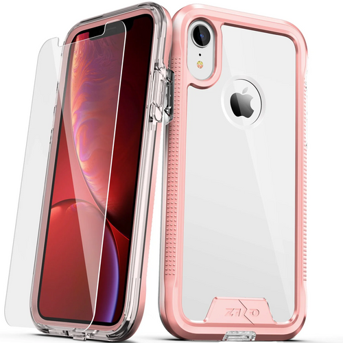 Zizo Ion Series Case iPhone XR (Rose Gold/Clear)