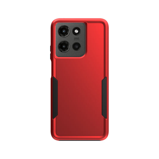 CLICK Impact Series moto g play 2026 / g 5G 2025 Case - Red & Black