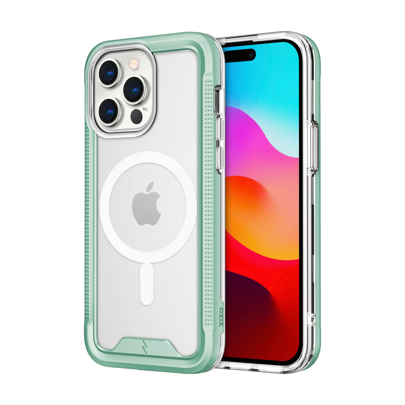 Load image into Gallery viewer, ZIZO ION Series with Magsafe iPhone 15 Pro Max Case - Mint
