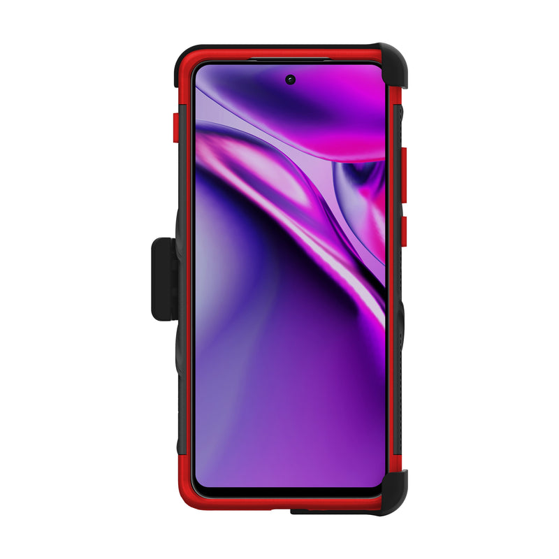 Load image into Gallery viewer, ZIZO BOLT Bundle moto edge 5G (2024) Case - Black / Red
