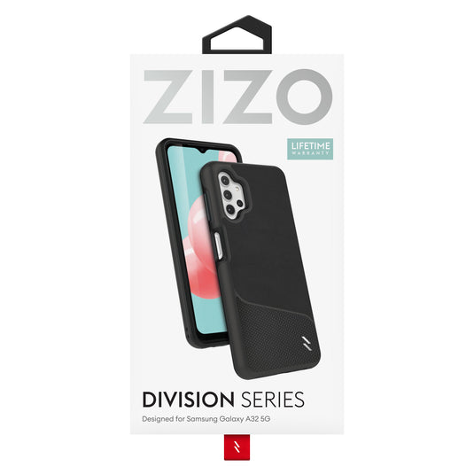 ZIZO DIVISION Series Galaxy A32 5G Case - Nylon Black