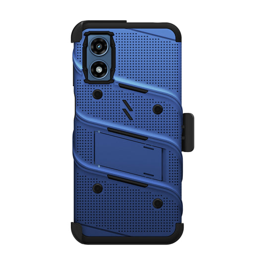 ZIZO BOLT Bundle moto g Play (2024) Case - Blue