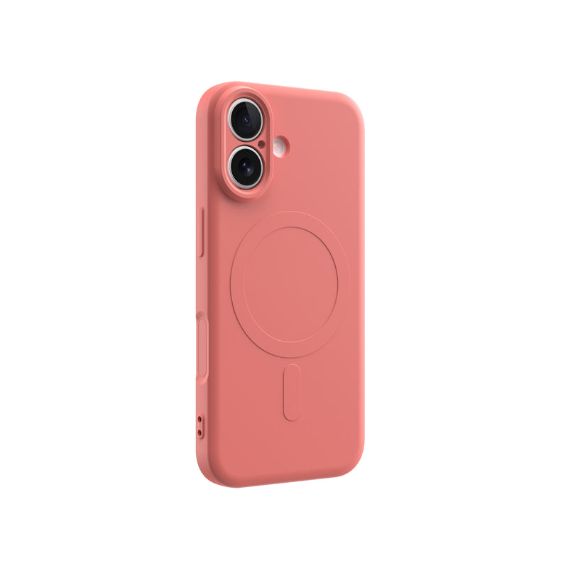 Load image into Gallery viewer, CLICK Slim Silicone MagSafe Series iPhone 17 Case - Orange
