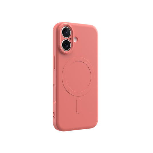 CLICK Slim Silicone MagSafe Series iPhone 17 Case - Orange