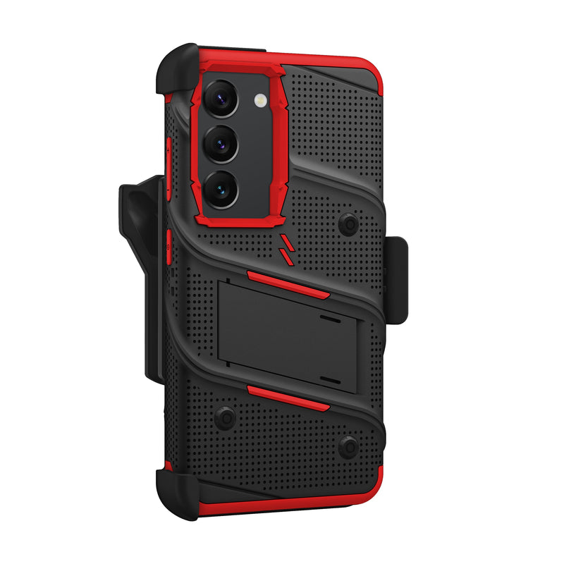 Load image into Gallery viewer, ZIZO BOLT Bundle Galaxy S23 Case - Red
