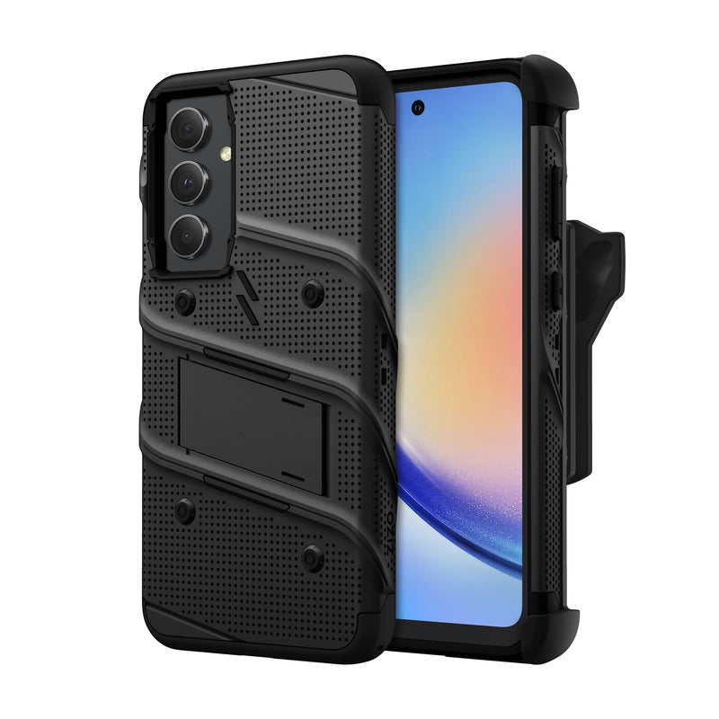 Load image into Gallery viewer, ZIZO BOLT Bundle Galaxy A35 Case - Black
