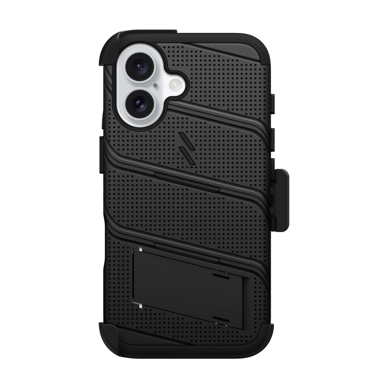 Load image into Gallery viewer, ZIZO BOLT Bundle iPhone 16 Case - Black
