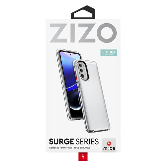 ZIZO SURGE Series moto g STYLUS 5G (2022) Case - Clear