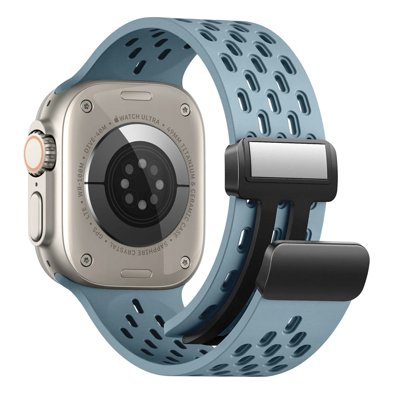 Load image into Gallery viewer, Nimbus9 FlexFit Sport Band for Apple Watch 44/45/46/49mm - Midnight Blue
