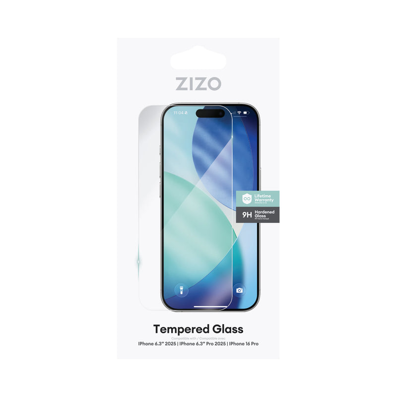Load image into Gallery viewer, ZIZO TEMPERED GLASS Screen Protector for iPhone 17 Pro - Clear
