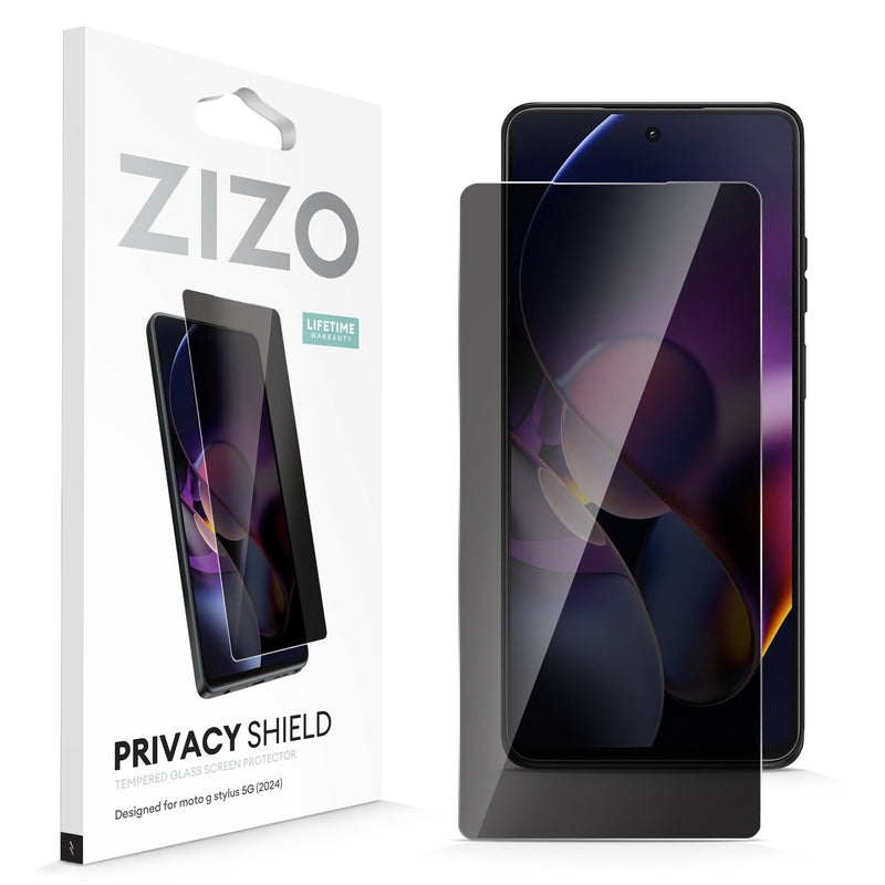 Load image into Gallery viewer, ZIZO PRIVACY Tempered Glass Screen Protector for moto g stylus 5G (2024) - Privacy
