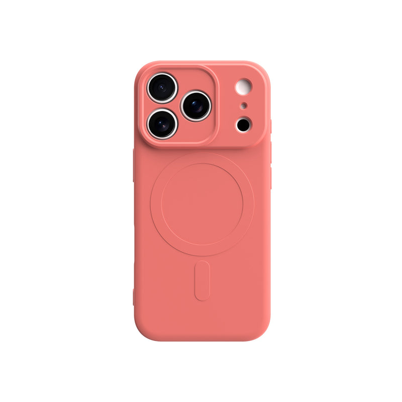 Load image into Gallery viewer, CLICK Slim Silicone MagSafe Series iPhone 17 Pro Case - Orange
