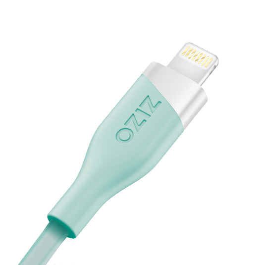 ZIZO PowerVault Cable USB-C to Lightning 6FT - Teal