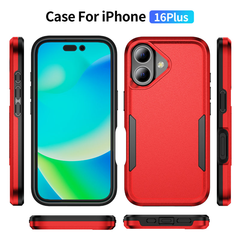 Load image into Gallery viewer, CLICK Impact MagSafe Series iPhone 16 Plus Case - Red Black
