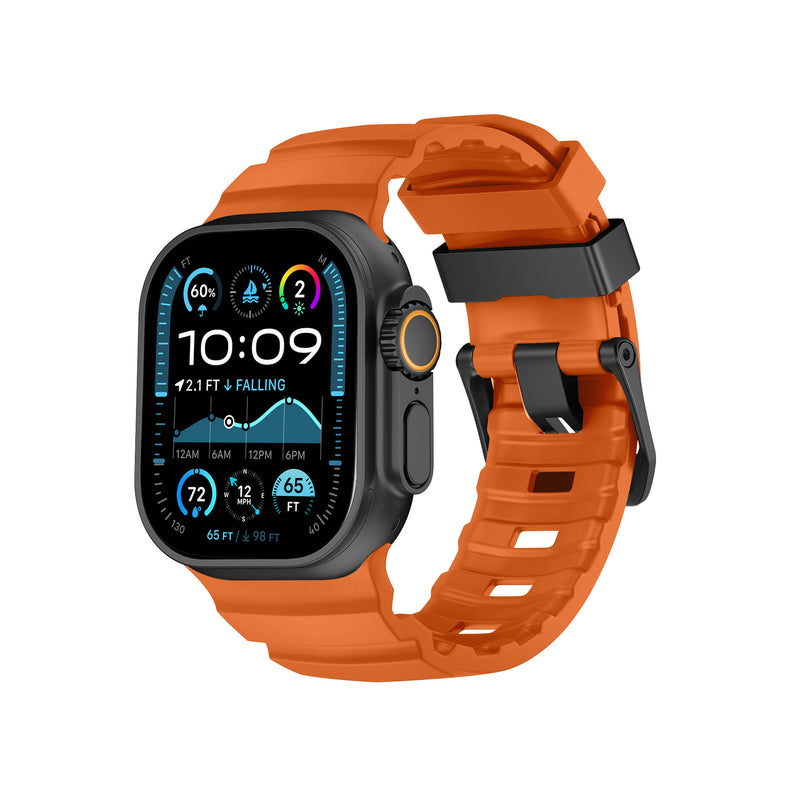 Load image into Gallery viewer, Nimbus9 RidgeFit Rugged Sport Band for Apple Watch 44/45/46/49mm - Red
