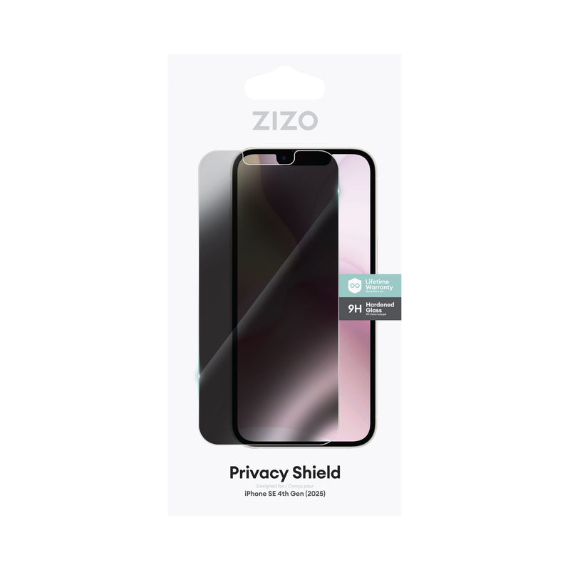 Load image into Gallery viewer, ZIZO PRIVACY Tempered Glass Screen Protector for iPhone 16e/13/14/14 Pro - Privacy
