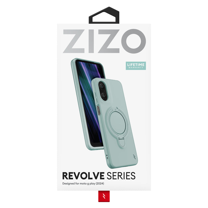 Load image into Gallery viewer, ZIZO REVOLVE Series moto g Play (2024) Case - Pastel Blue
