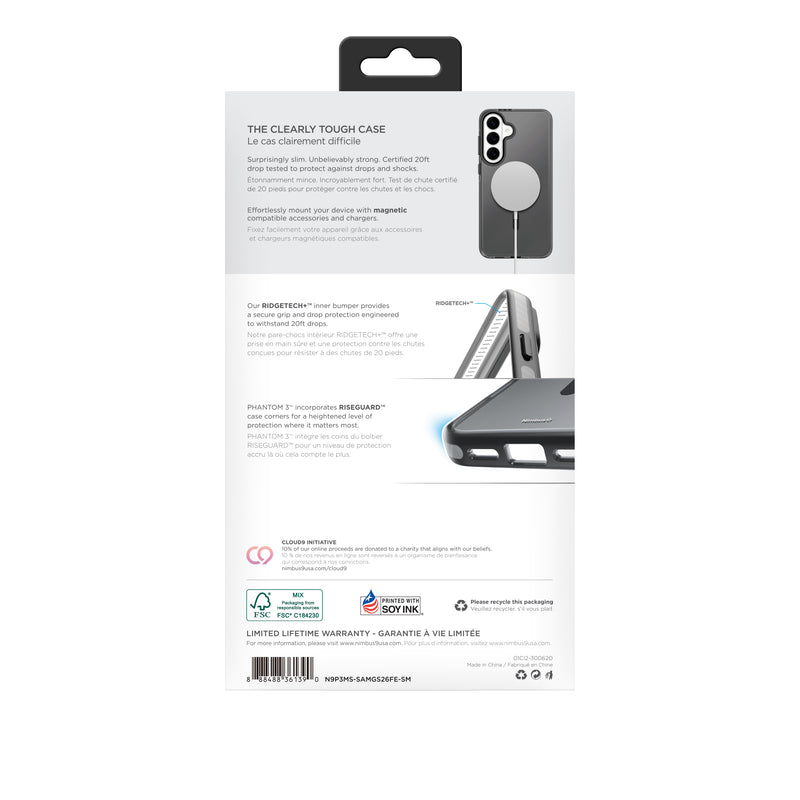 Load image into Gallery viewer, Nimbus9 Phantom 3 Galaxy S26 FE MagSafe Case - Smoke
