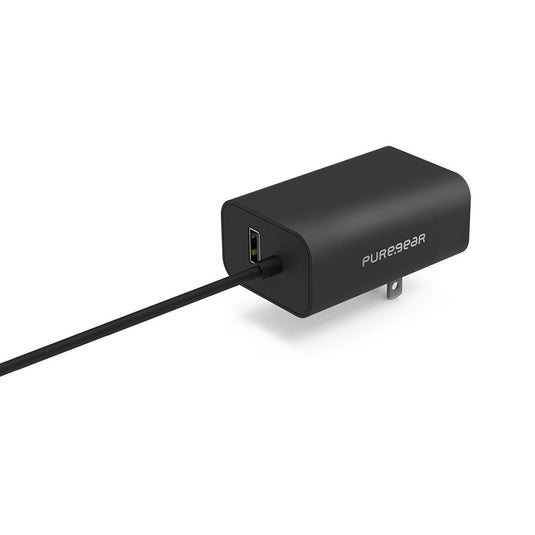 PureGear 30W Lightning Wall Charger Bundle - Black