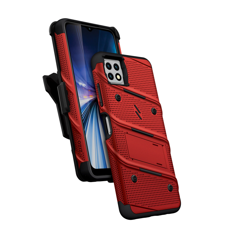 Load image into Gallery viewer, ZIZO BOLT Bundle Celero 5G Case - Red
