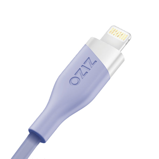 ZIZO PowerVault Cable USB-C to Lightning 6FT - Purple