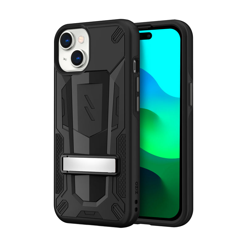 Load image into Gallery viewer, ZIZO TRANSFORM Series iPhone 15 Case - Black
