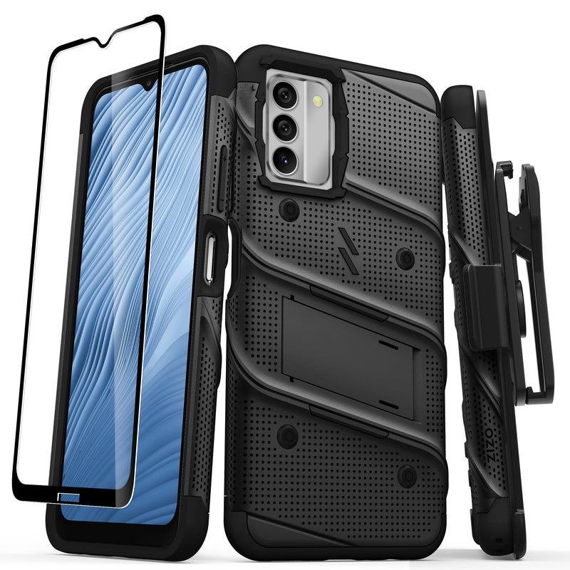 Load image into Gallery viewer, ZIZO BOLT Bundle Nokia G400 5G Case - Black
