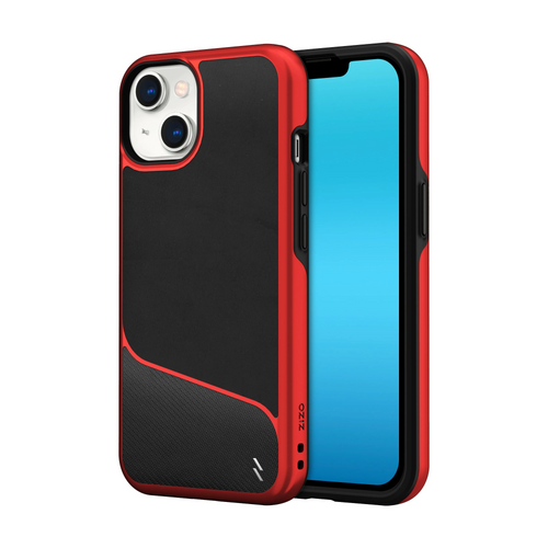 ZIZO DIVISION Series iPhone 14 (6.1) Case - Black & Red